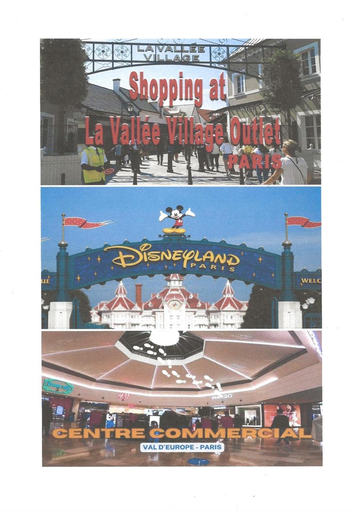 Disney 3 Mn, 14 People , 4 Bedrooms, 2 Parkings Prives Chessy  Esterno foto